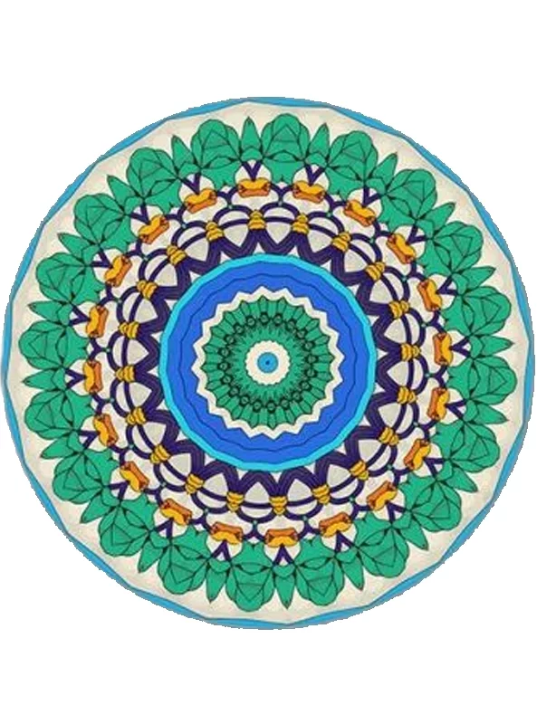 فرشینه گرد و مدرن هال و پذیرایی برند رویان کد Z48 سایت خرید برو