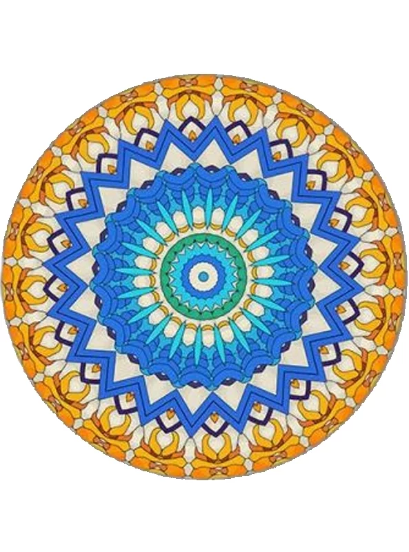 فرشینه گرد و مدرن هال و پذیرایی برند رویان کد De24 سایت خرید برو