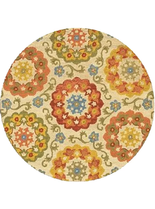 فرشینه گرد و مدرن هال و پذیرایی برند رویان کد De38 سایت خرید برو