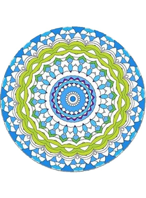 فرشینه گرد و مدرن هال و پذیرایی برند رویان کد De40 سایت خرید برو