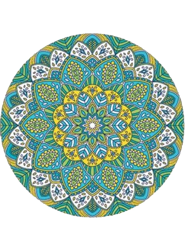 فرشینه گرد و مدرن هال و پذیرایی برند رویان کد De52 سایت خرید برو