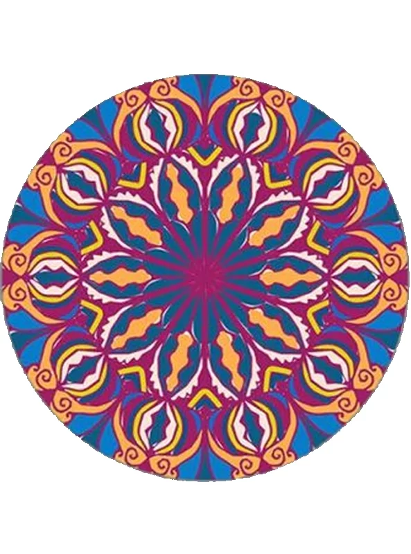 فرشینه گرد و مدرن هال و پذیرایی برند رویان کد De59 سایت خرید برو