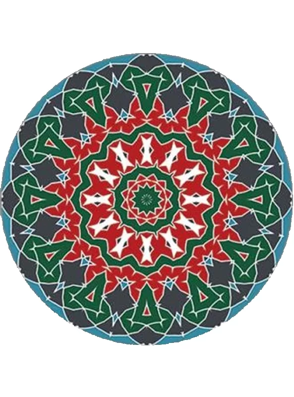 فرشینه گرد و مدرن هال و پذیرایی برند رویان کد De62 سایت خرید برو