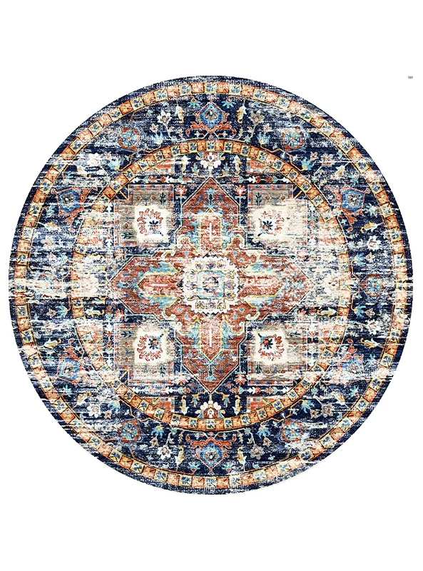 فرشینه گرد و مدرن هال و پذیرایی برند رویان کد De69 سایت خرید برو