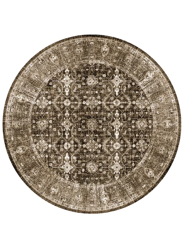 فرشینه گرد و مدرن هال و پذیرایی برند رویان کد F1 سایت خرید برو