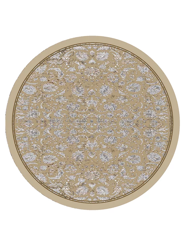 فرشینه گرد و مدرن هال و پذیرایی برند رویان کد F6 سایت خرید برو