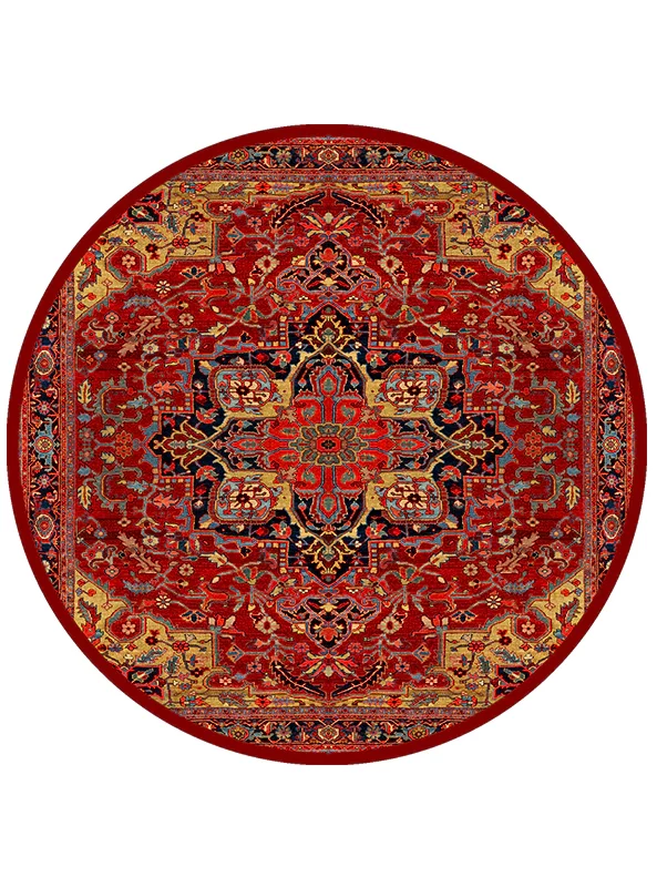 فرشینه گرد و مدرن هال و پذیرایی برند رویان کد F7 سایت خرید برو