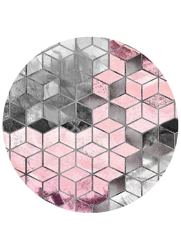 فرشینه گرد و مدرن هال و پذیرایی برند رویان کد F33 سایت خرید برو