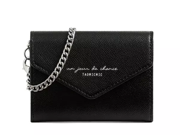 کیف پول دکمه ای زنانه بنددارTAOMICMIC Y8929 Women's Short Wallet PU Leather