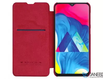 کیف چرمی نیلکین سامسونگ Nillkin Qin Leather Case Samsung Galaxy M10