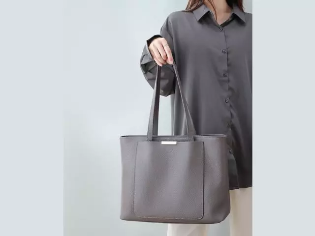 کیف دوشی زنانه چرم با ظرفیت بزرگ new fashion trendy genuine leather women's bag 5180