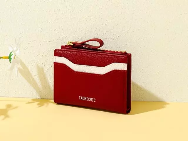 کیف پول زنانه کوچک تائومیک میک TAOMICMIC Y8964 wallet for women, short wallet style zipper bifold