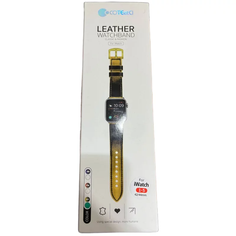 بند چرمی اپل واچ 42 و 44 میلی‌متری کوتسی WH5285