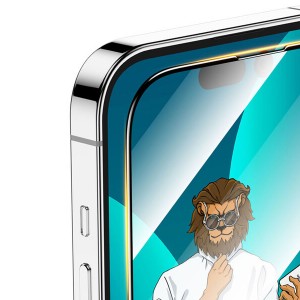 گلس آیفون 14 سه بعدی گرین Green Lion GN3DSFCL14 3D Elegant Scratch Edge Glass iPhone 14
