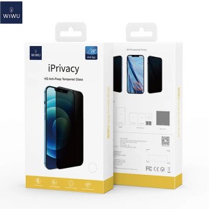 گلس حریم شخصی آیفون 14پرو ویوو WiWU iPrivacy Tempered Glass For iP14 pro 6.1