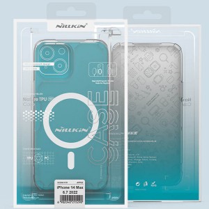 قاب ژله‌ای مگ سیف آیفون 14 پلاس نیلکین Nillkin Apple iPhone 14 Plus Magnetic Case