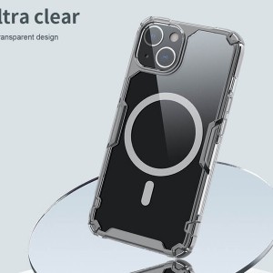 قاب مگ سیف ژله ای آیفون 14 نیلکین Nillkin iPhone 14 Magnetic Case