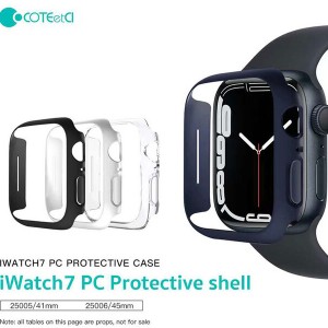 قاب محافظ اپل واچ سری 7 کوتتسی Coteetci iwatch 7 protective case 25006-BK
