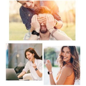 قاب محافظ اپل واچ سری 7 کوتتسی Coteetci iwatch 7 protective case 25006-BK