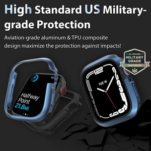قاب محافظ اپل واچ 41 میلی‌متری سری 7 ویوو wiwu Defense Armor 41mm Watch case