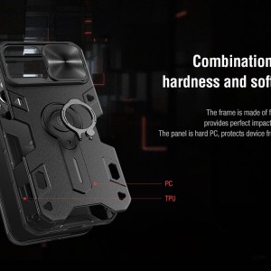 قاب محافظ نیلکین آیفون Nillkin CamShield Armor Case iPhone 13 Pro Max