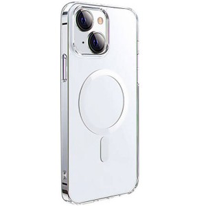 قاب مگنتی شفاف آیفون 14 پلاس 6.7 اینچ ویوو Wiwu Crystal Magnetic Phone case for IP14/6.7&amp;#39;&amp;#39; Plus MCC-101
