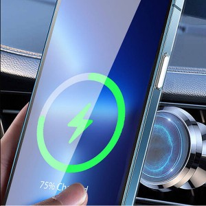 قاب شفاف مگنتی آیفون 14پلاس ویوو Wiwu Ultra Thin Magnetic Phone Case for IP 14/6.7&amp;#39;&amp;#39; Plus MCC-102
