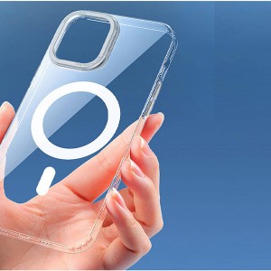 قاب شفاف مگنتی آیفون 14پلاس ویوو Wiwu Ultra Thin Magnetic Phone Case for IP 14/6.7&amp;#39;&amp;#39; Plus MCC-102