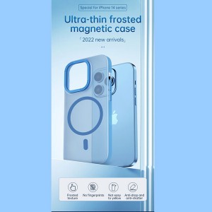 قاب مگنتی آیفون 14 پرومکس 6.7 اینچ ویوو WiWU Ultra Thin Frosted case IP14 6.7&amp;#39;&amp;#39; Pro Max MCC-103