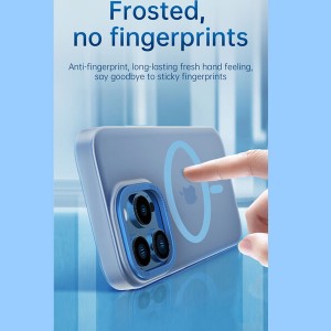 قاب مگنتی آیفون 14 پرومکس 6.7 اینچ ویوو WiWU Ultra Thin Frosted case IP14 6.7&amp;#39;&amp;#39; Pro Max MCC-103