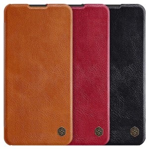 کیف چرمی نیلکین سامسونگ Nillkin Qin Leather Case Samsung Galaxy A21