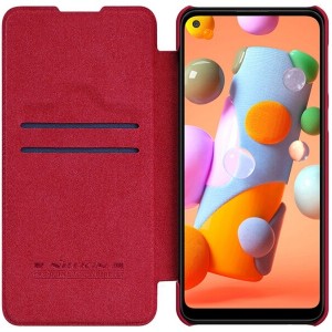 کیف چرمی نیلکین سامسونگ Nillkin Qin Leather Case Samsung Galaxy A21