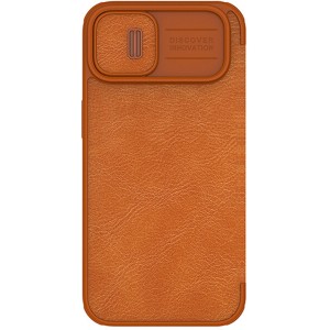 کیف آیفون 14 نیلکین Nillkin Apple iPhone 14/13 Qin Pro Leather Case
