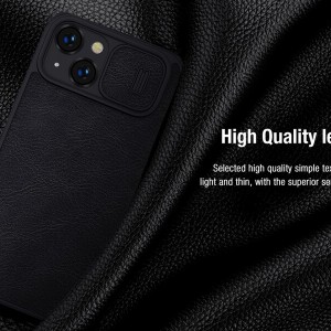 کیف آیفون 14 نیلکین Nillkin Apple iPhone 14/13 Qin Pro Leather Case