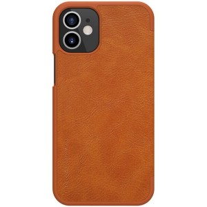 کیف چرمی نیلکین آیفون Nillkin Qin Leather Case iPhone 12 mini