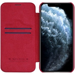 کیف چرمی نیلکین آیفون Nillkin Qin Leather Case iPhone 12 mini