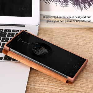 کیف چرمی نیلکین سامسونگ Nillkin Samsung Galaxy S22 Ultra Qin Pro leather cas