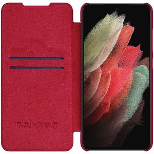 کیف چرمی نیلکین سامسونگ Nillkin Samsung Galaxy S22 Ultra Qin Pro leather cas