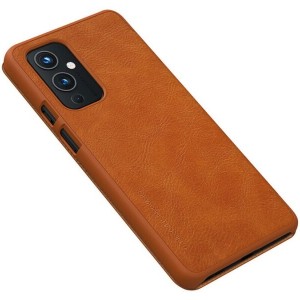 کیف چرمی نیلکین وان پلاس Nillkin Qin Leather Case OnePlus 9 (Asia Pacific version IN/CN)