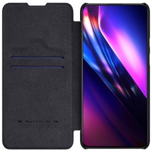 کیف چرمی نیلکین وان پلاس Nillkin Qin Leather Case OnePlus 9 (Asia Pacific version IN/CN)