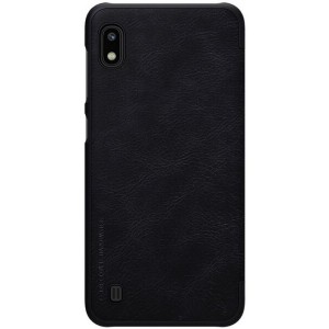 کیف چرمی نیلکین سامسونگ Nillkin Qin leather case Samsung Galaxy A10