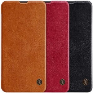 کیف چرمی نیلکین سامسونگ Nillkin Qin leather case Samsung Galaxy A10