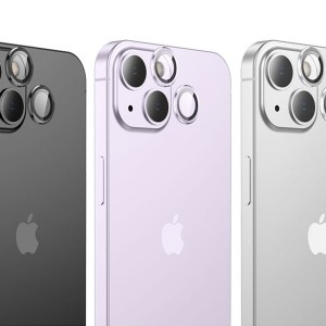 محافظ لنز فلزی آیفون 14 و 14 پلاس هوکو hoco 3D Eagle eye metal lens film iP14/14 Plus