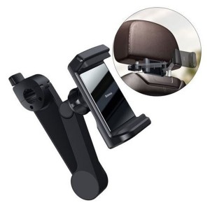 پایه نگهدارنده و شارژر وایرلس گوشی پشت صندلی خودرو Baseus Energy Storage Backseat Holder Wireless Charger