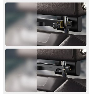 پایه نگهدارنده و شارژر وایرلس گوشی پشت صندلی خودرو Baseus Energy Storage Backseat Holder Wireless Charger