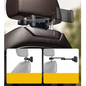 پایه نگهدارنده و شارژر وایرلس گوشی پشت صندلی خودرو Baseus Energy Storage Backseat Holder Wireless Charger