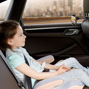 پایه نگهدارنده و شارژر وایرلس گوشی پشت صندلی خودرو Baseus Energy Storage Backseat Holder Wireless Charger
