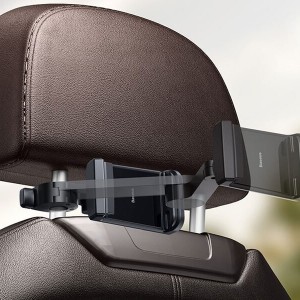 پایه نگهدارنده و شارژر وایرلس گوشی پشت صندلی خودرو Baseus Energy Storage Backseat Holder Wireless Charger