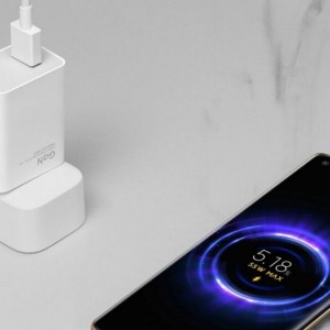 شارژر دیواری سریع با کابل تایپ سی شیائومی Xiaomi 55W GaN Fast Charger MDY-12-EQ