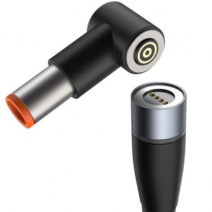 کابل شارژ مغناطیسی سوزنی لپ تاپ لنوو بیسوس Baseus Zinc Lenovo Type-C to DC Round Port (7.9*5.5mm) 2m